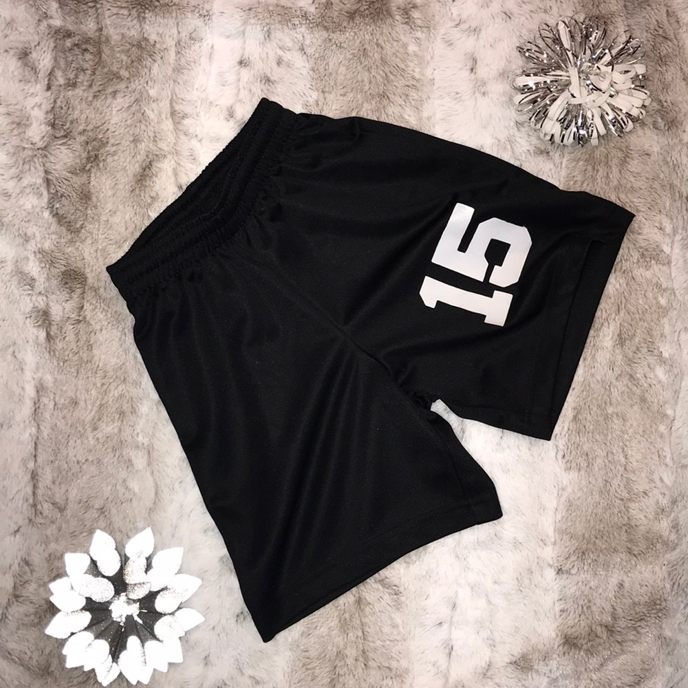 Youth Girls Soccer Shorts #15 Child size YS